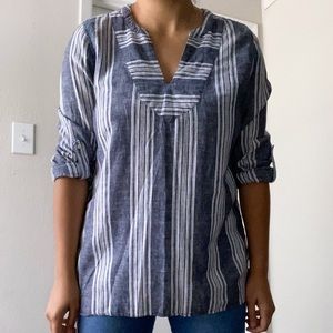 Oversized Linen Shirt